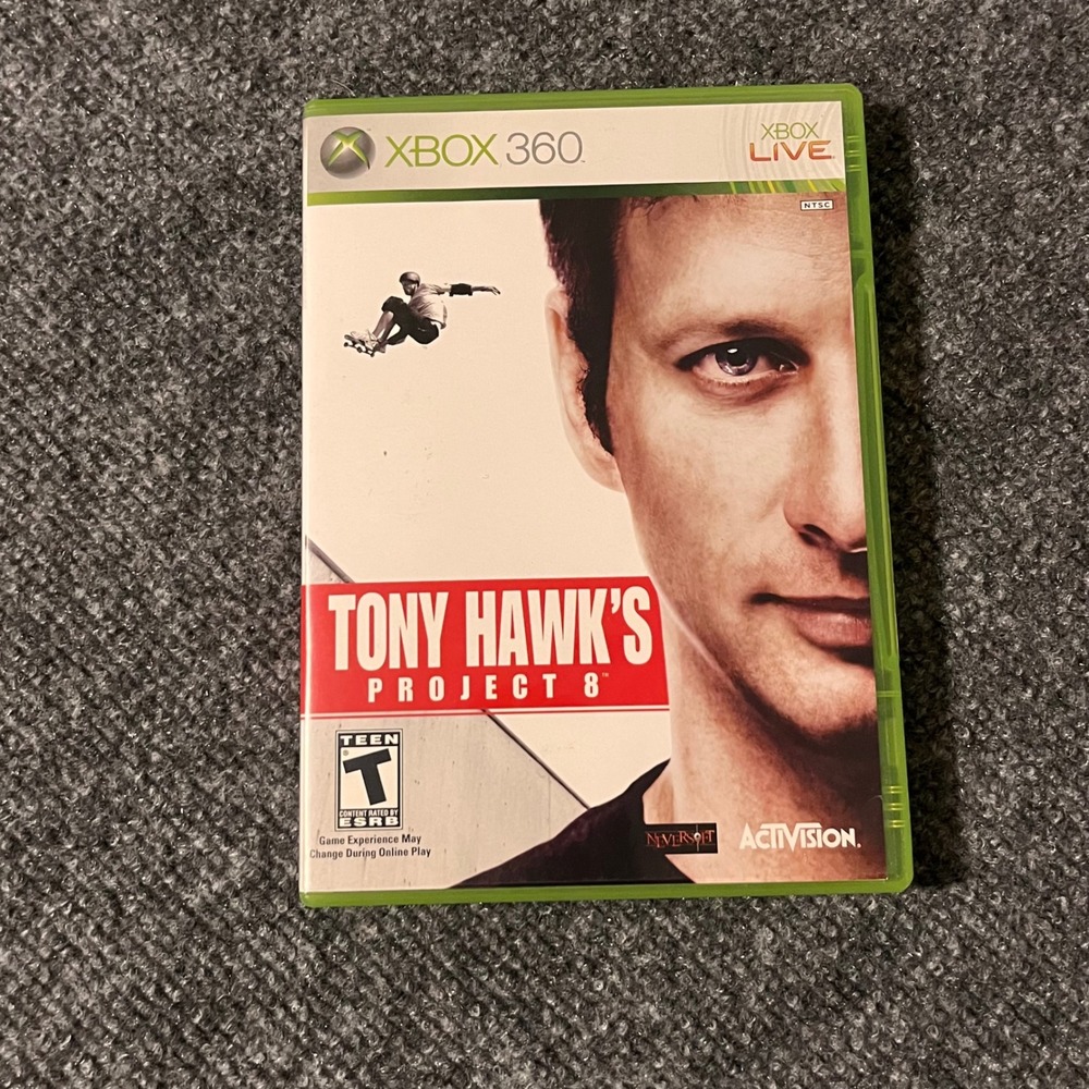 Tony Hawk's Project 8 Xbox 360 Game Complete with Manual Activision 2006